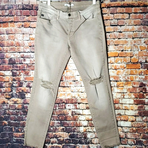 KanCan Denim - Buckle KanCan distressed Jeans Tan 28